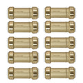 XFITTING 1" PVC Push Fit Slip Coupling 10 Pack