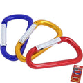 Neilsen 3pc Locking Carabiner Clip Set