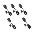 Rv Door Buckle Kit 6 Inch Abs Plastic Latch With Mounting Screws