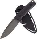 Flissa Fixed Blade Hunting Knife 8-1/2-inch Full Tang G10 Handle
