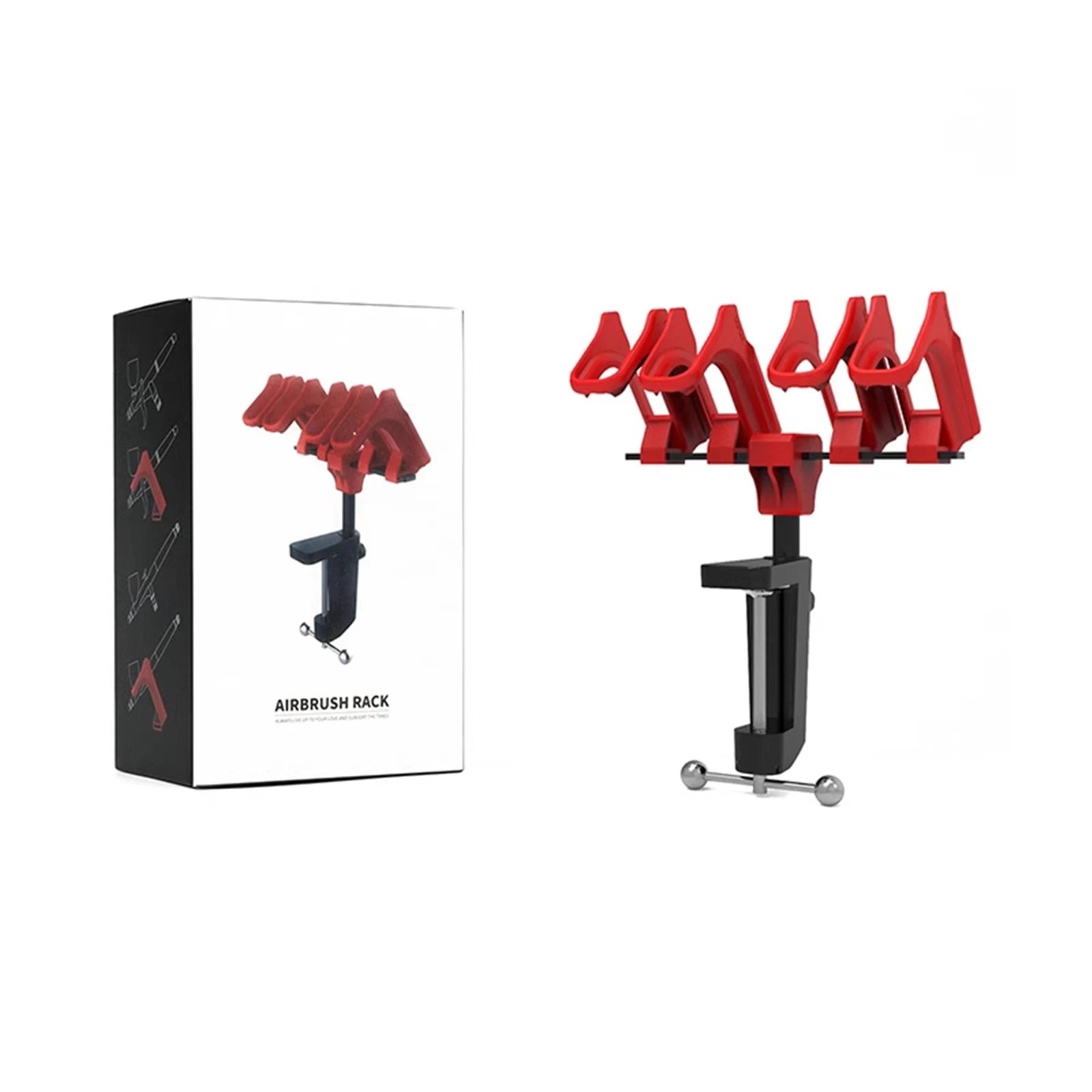 At-ar Airbrush Rack Holder 30mm & 360° Adjustable For Model Carft Tool
