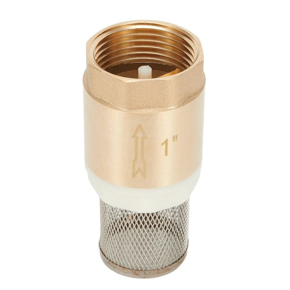 Valves Foot Valve 1 Inch Internal Thread Brass Home Improvement