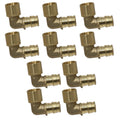 XFITTING 1/2" PEX A Male Sweat Elbow 10 Pack