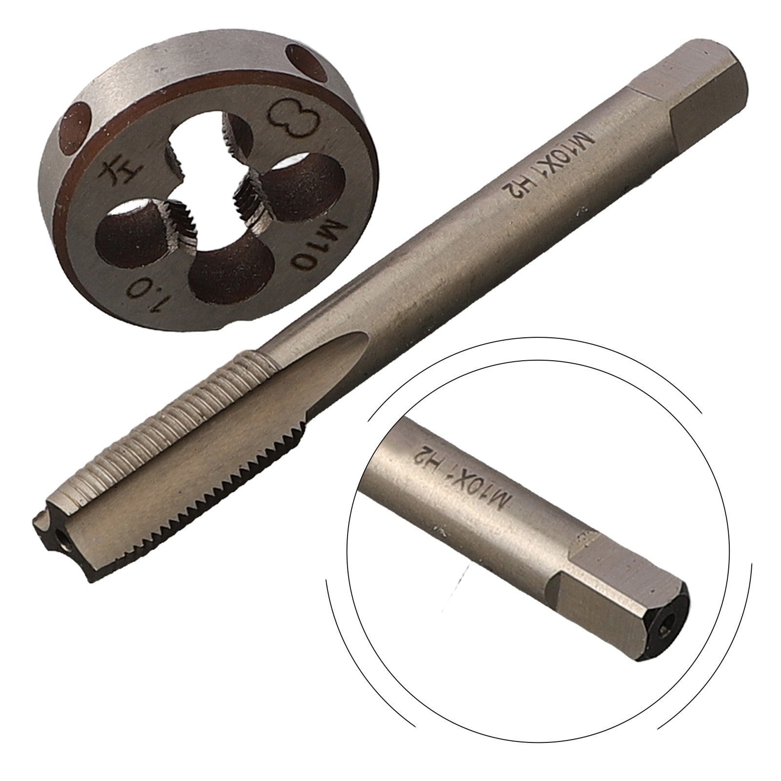 M10 x 1.0mm Tap and Die Set - High Speed Steel