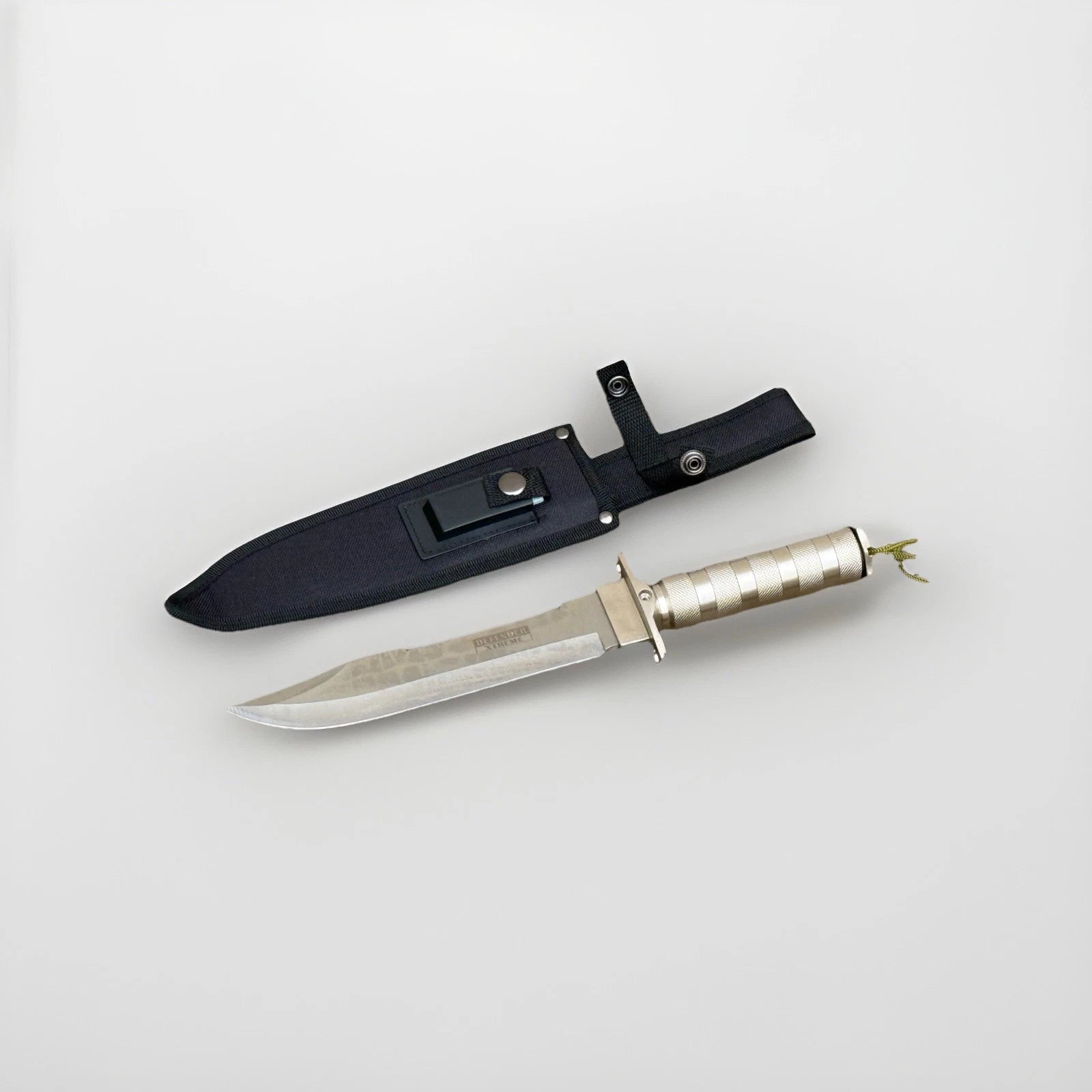 9” Tactical Survival Outdoor Hunting Knife W/ Sheath Bowie Blade