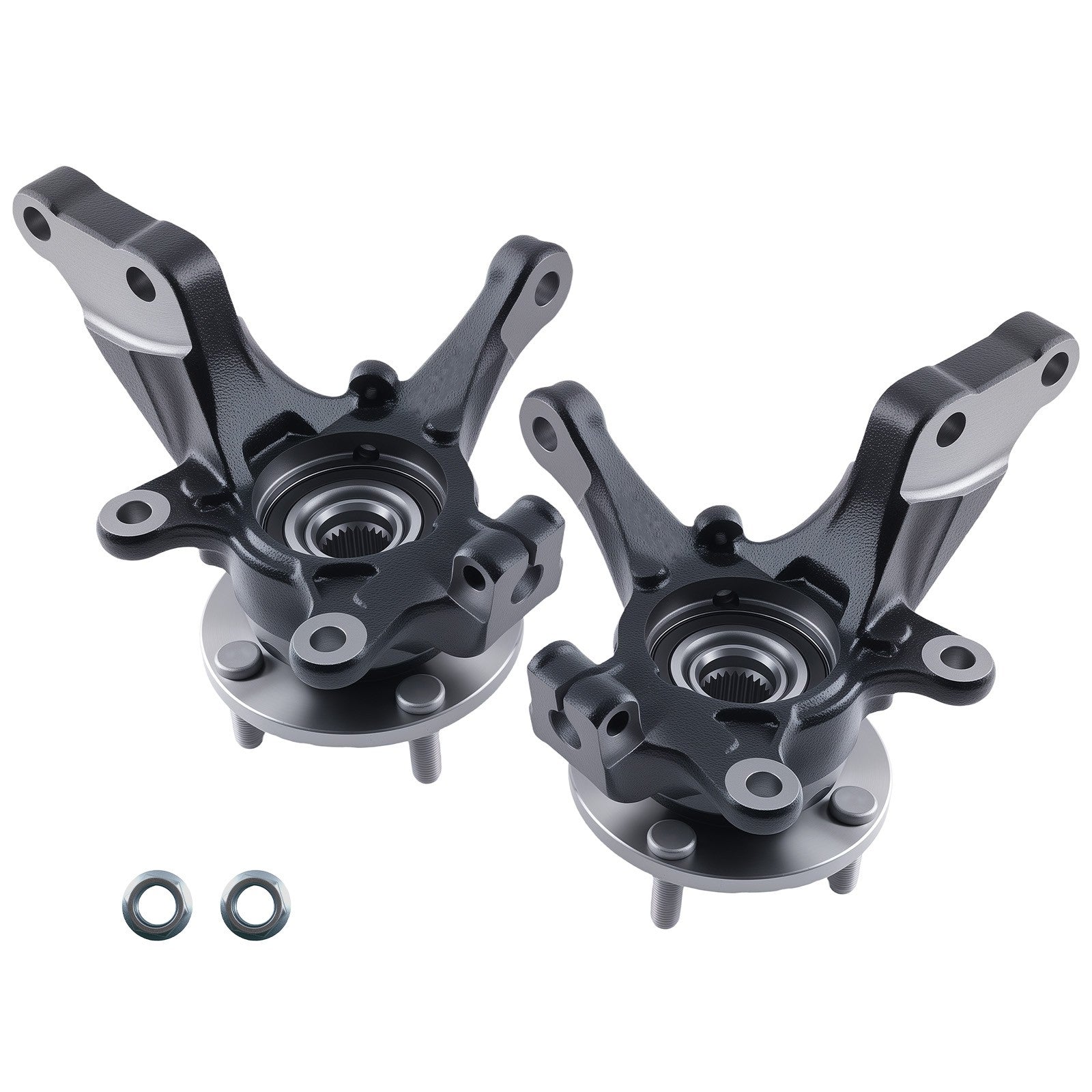 Front LH & Right Wheel Bearing Hub Knuckle Assembly For Nissan Versa