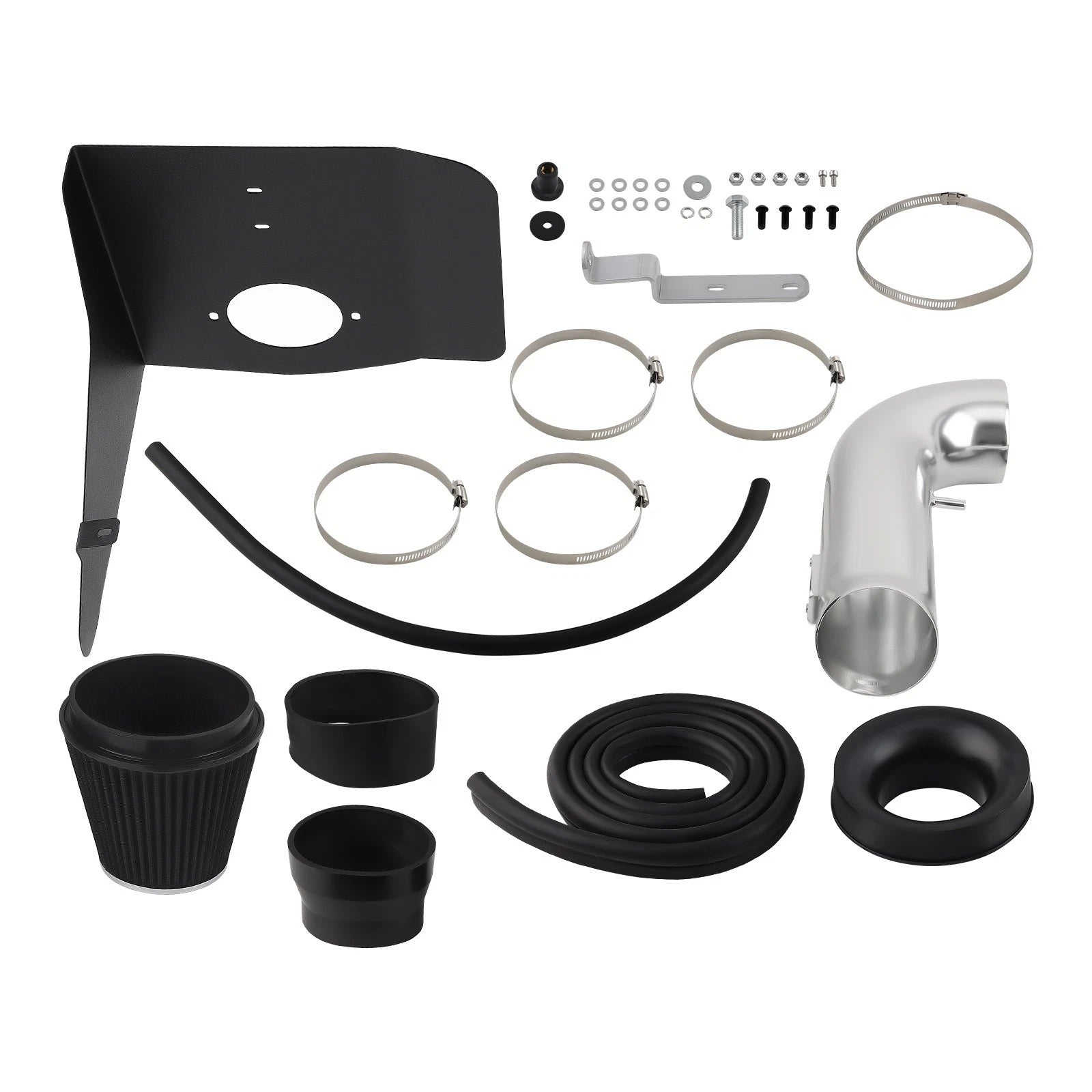 Cold Air Intake Pipe Filter Kit Heat Shield For | Built Supply Co