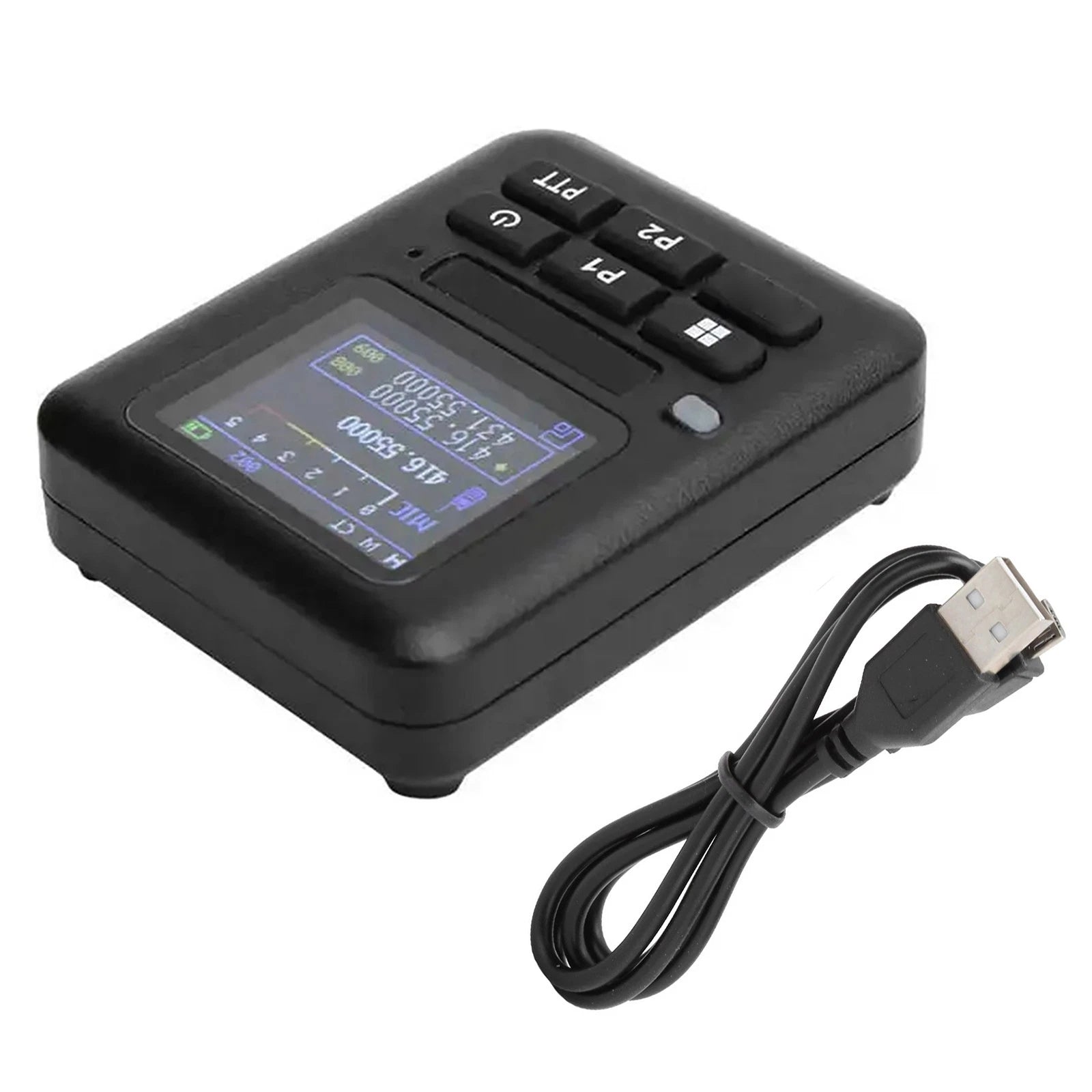 New Walkie-talkie Small Decoder Mini Radio Frequency Meter Automatic