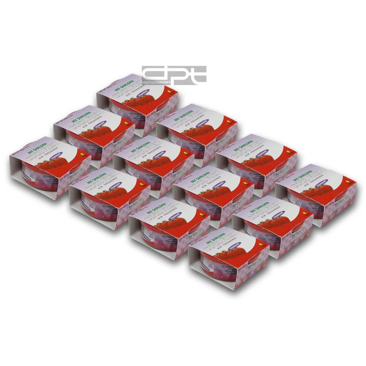 X12 My Shaldan Fresh Strawberry Scent Car/office Japan Refresh Air