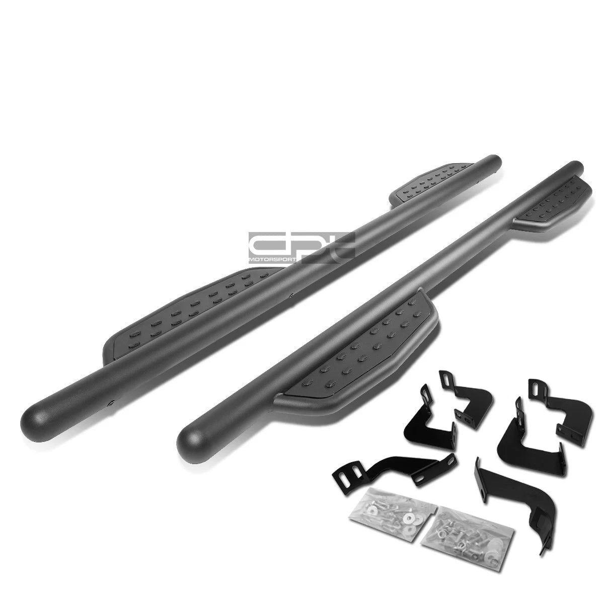 Fit 07-20 Tundra Crewmax Cab 3" Matte Black Side | Built Supply Co