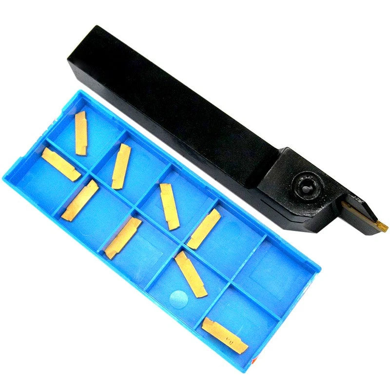 Grooving Tool Holder + Mgmn200-g Carbide Inserts