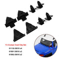 Car Door Hood Bumper Trim Panel Clips Body Retainer For Fender Set