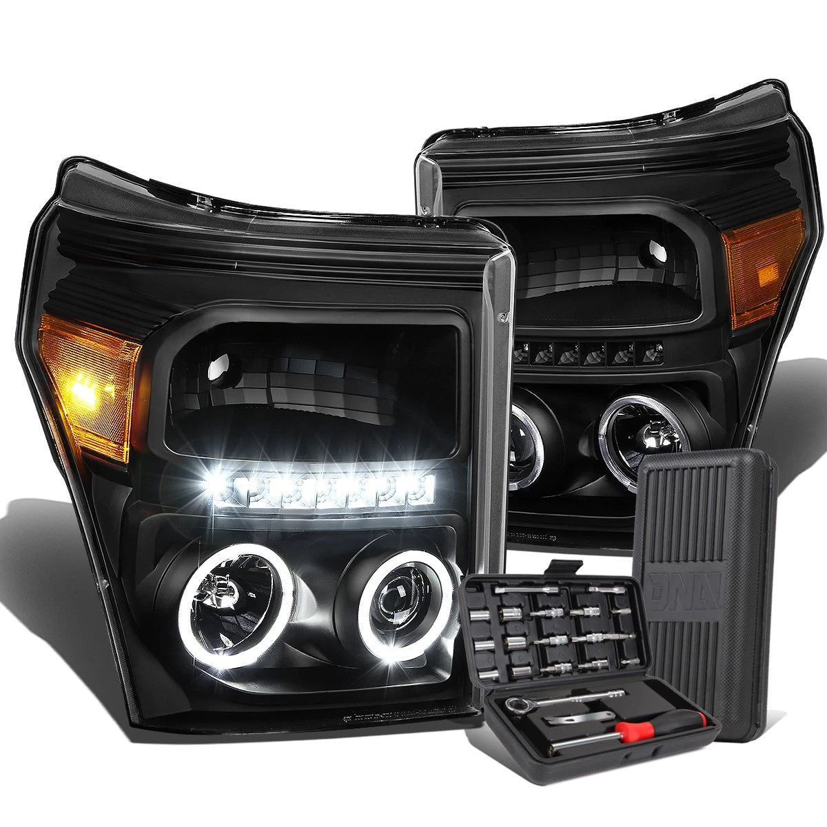 For 2011-2016 Ford Super Duty Led Halo Ring | Built Supply Co