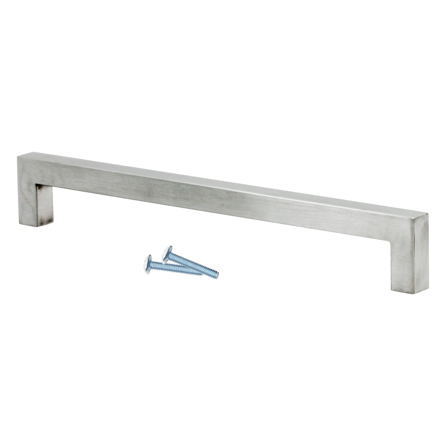 Modern Square Cabinet Pull 10-1/8" (256mm) Center To Center,
