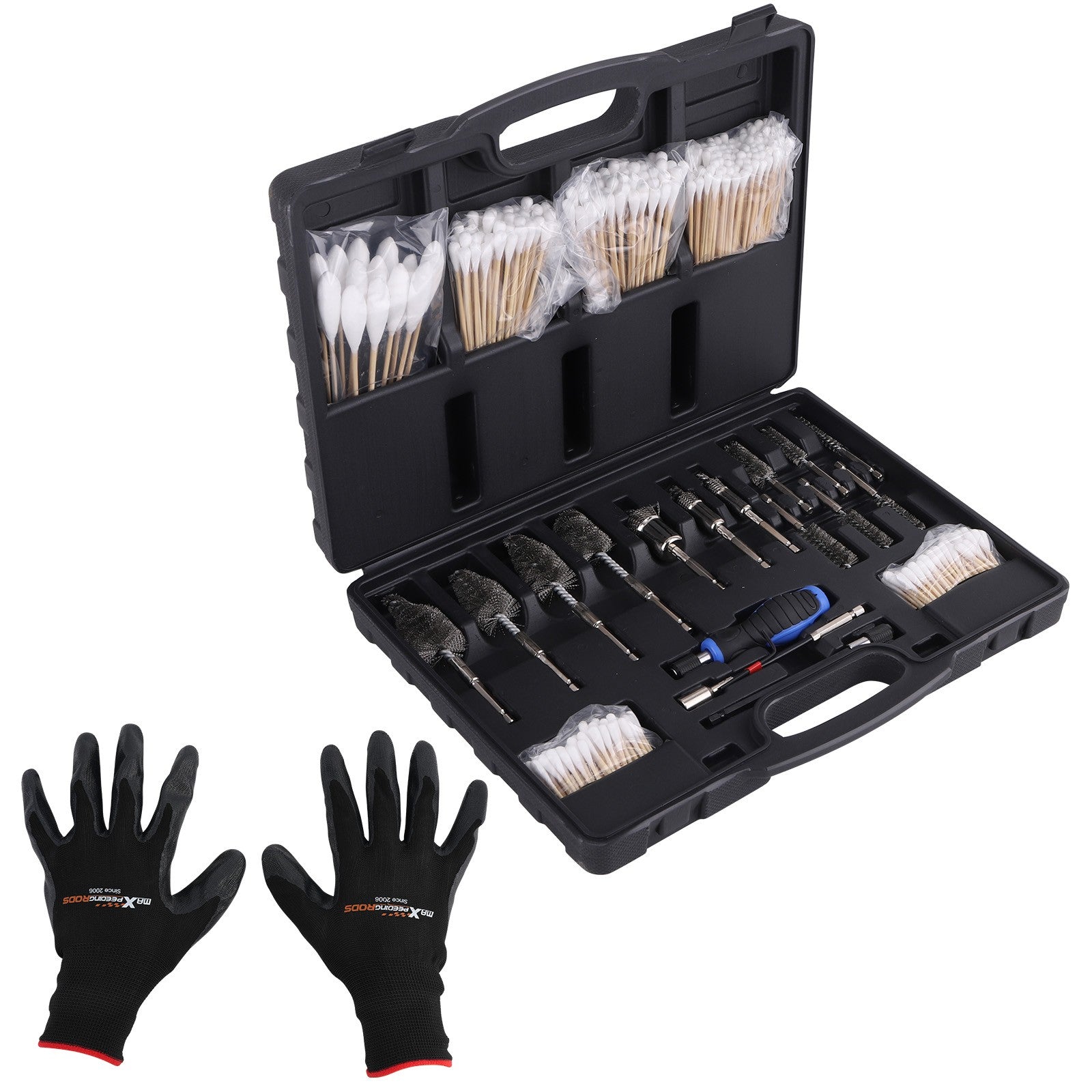 Injector Seat Brush Cleaning Kit set For Diesel Engines Light To Heavy