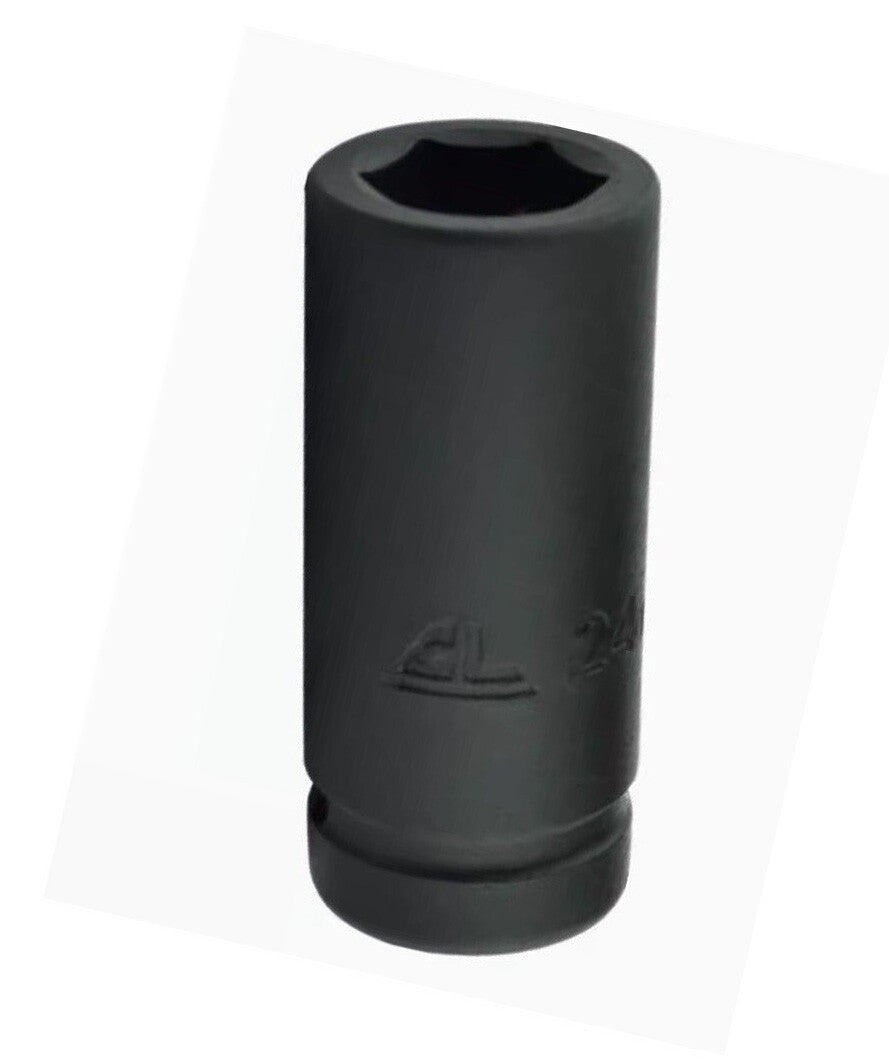 Force/Selta/Husky 1/4" Dr. 12pt Double Hex 25mmL Flank Socket Set by Force/Selta/Husky