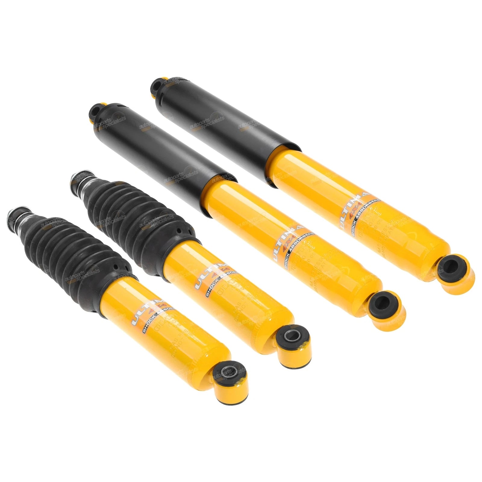 4 Front & Rear H/duty Gas Shock Absorbers For Kb Rodeo 2wd + 4x4