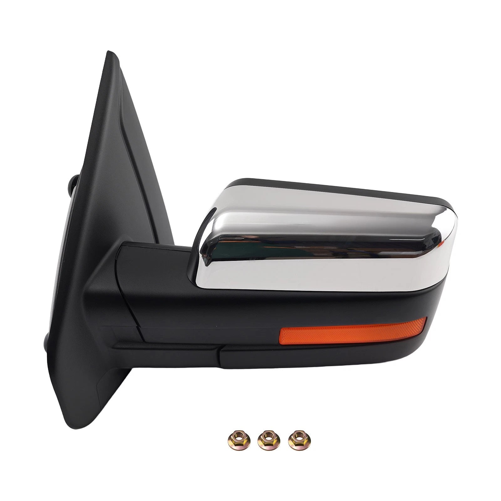 Left Towing Side View Mirror for Ford F-150 2004-2014 Chrome 7L3Z17682AE