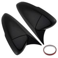 Gloss Black Side Mirror Cover Caps Kit For Honda Accord 2018 2019 2020 2021 2022