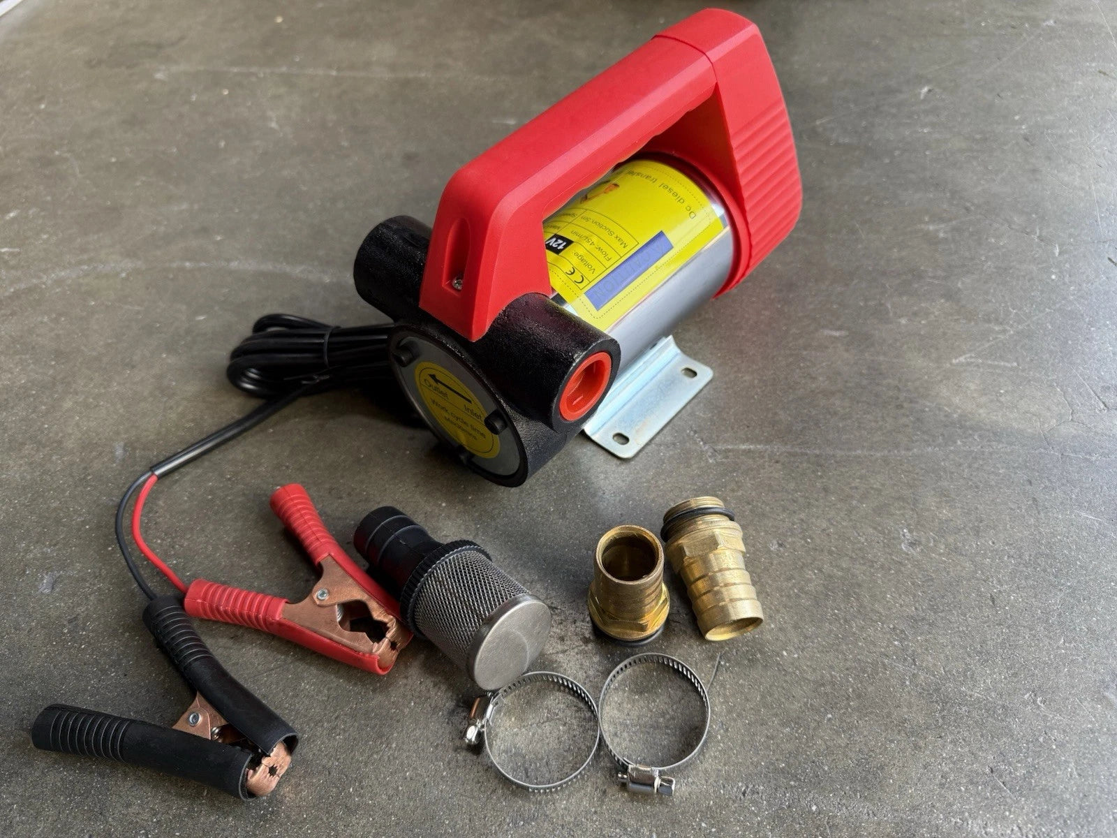 12 Volt Fuel Oil Transfer Pump Diesel Kerosene Biodiesel 12V Dc