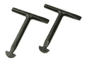 Monument 5" T-Handle D-End Manhole Lifting Keys