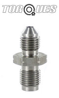 AN -3 ( 3AN) M10x1.0 Metric Stainless Concave Adapter 14mm Hex