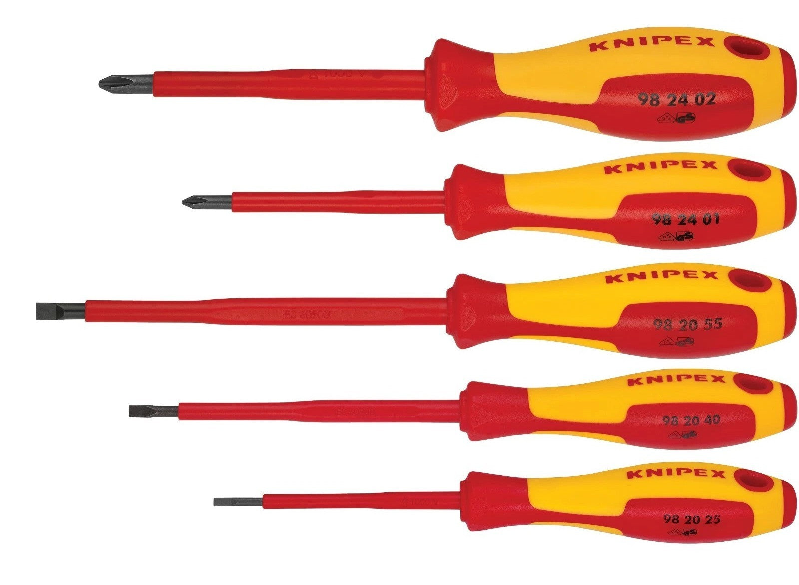 Knipex Insulated 5pc Screwdriver Set
