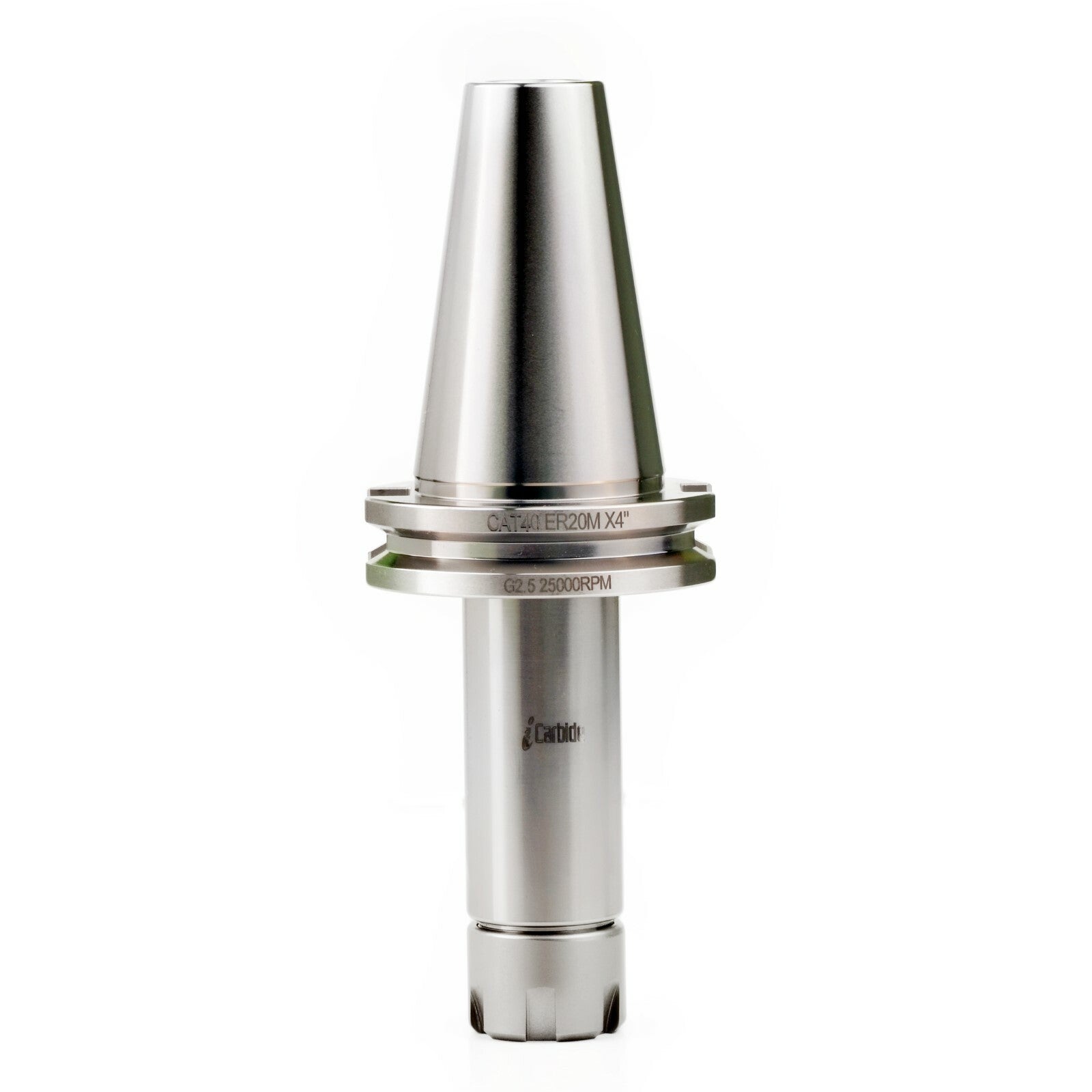 1pcs Precision 5/8-11 CAT40 ER20 4.0" Collet Chuck Tool Holder CNC