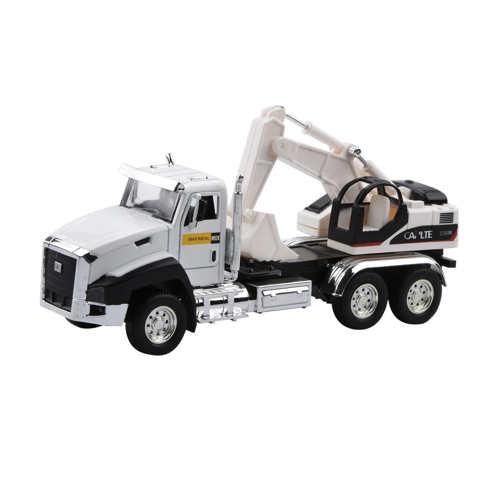 1:50 Engineering Alloy Truck Model Car Kid Toy Vehicle