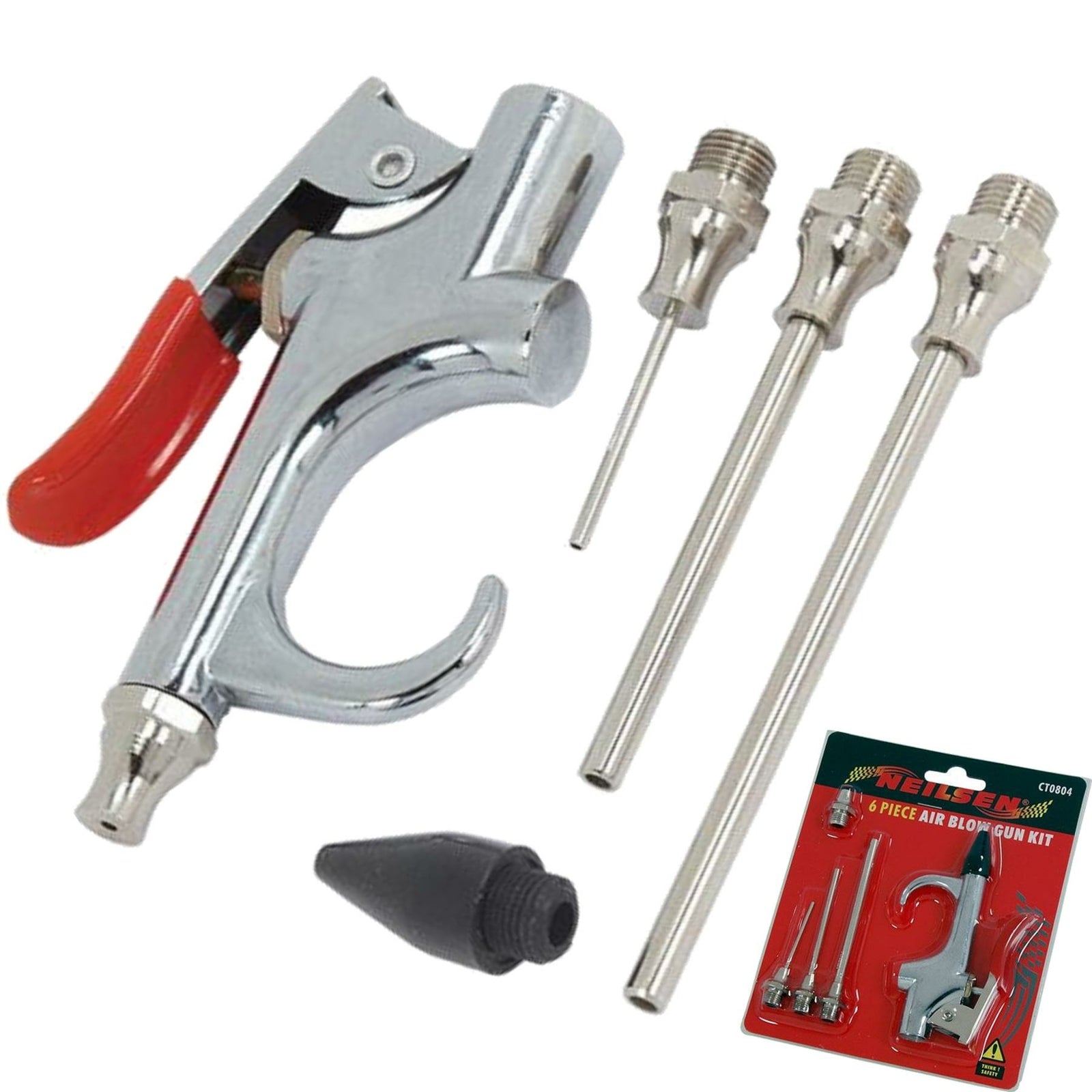 Neilsen Air Blow Gun Compressor Kit