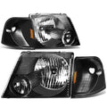 Fit 2002-2005 Ford Explorer Pair Black Housing | Built Supply Co