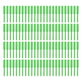 100 Waterproof Green Plastic Garden Plant Labels Reusable For Easy