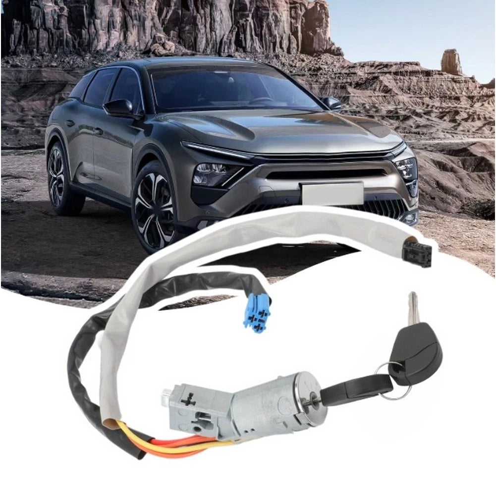 4162cf Steering Wheel Lock Ignition Switch With 2 Keys Fit For