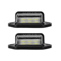 6-LED 12V Trailer Truck Surface License Plate Light Step/door Light