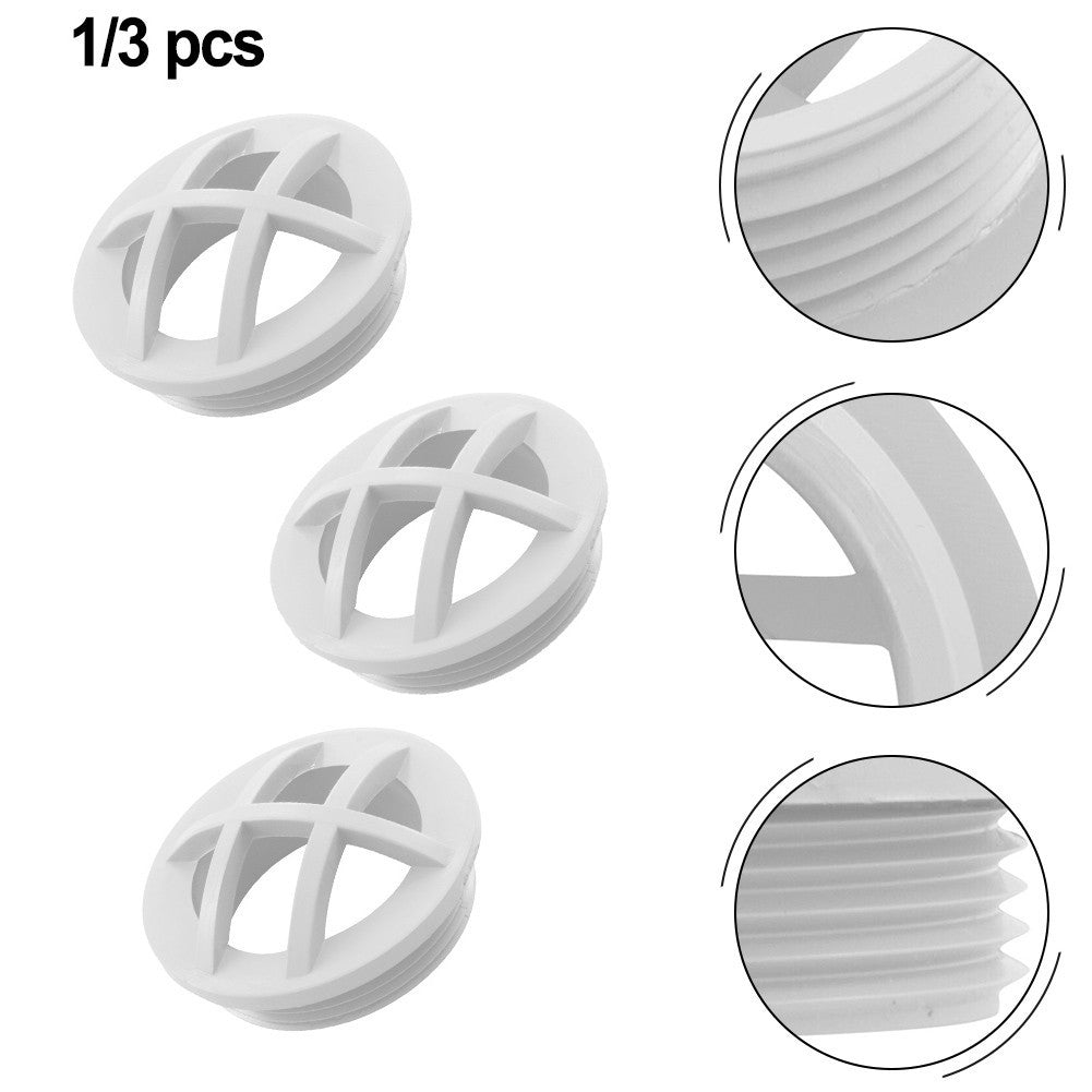 Inlet Fittings 1.5" Male Thread Inlet Fittings Inlet Grille Pool Cleaning ToolsO