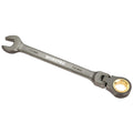 WORKPRO 14mm Flex-Head Ratcheting Wrench Metric Cr-V Alloy 7