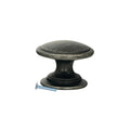 Classic Mushroom Top Style Pewter Cabinet Kitchen Knob 1-1/4" K890832p