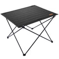 VILLEY Portable Folding Camping Table Beach Table Reinforced Aluminum Panel wBag