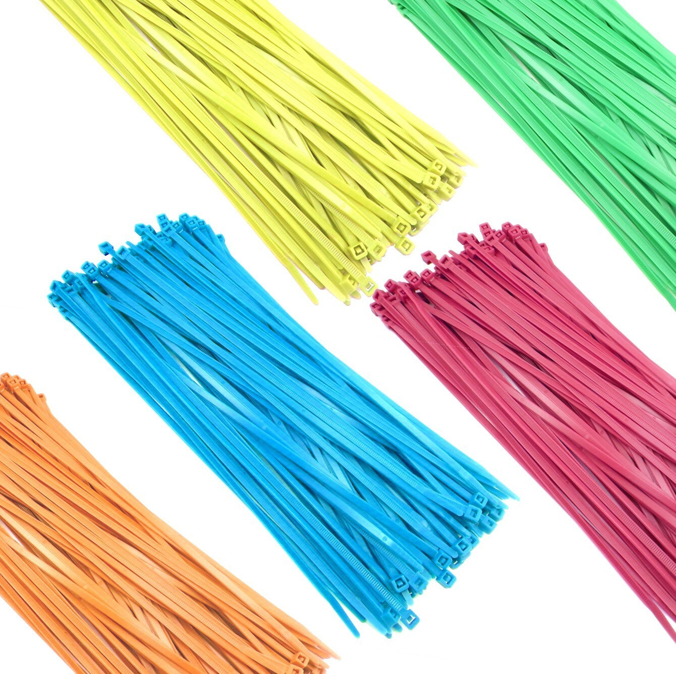 Zip Cable Ties 11" 500pc Nylon Wire Tie Wraps
