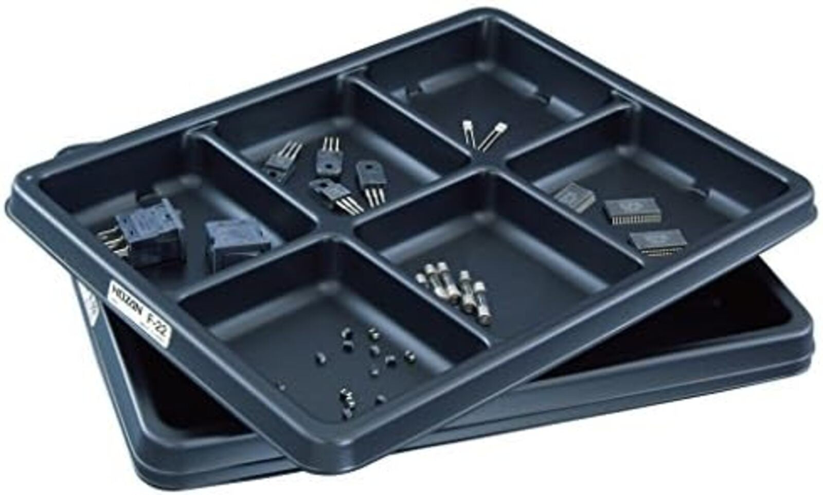 Hozan F-22 ESD Parts Tray 6 Compartments