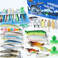 Multicolored Fishing Lures For Largemouth Bass Smallmouth Bass Walleye