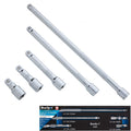 BlueSpot 5pc 1/2" Drive Socket Extension Bar Set