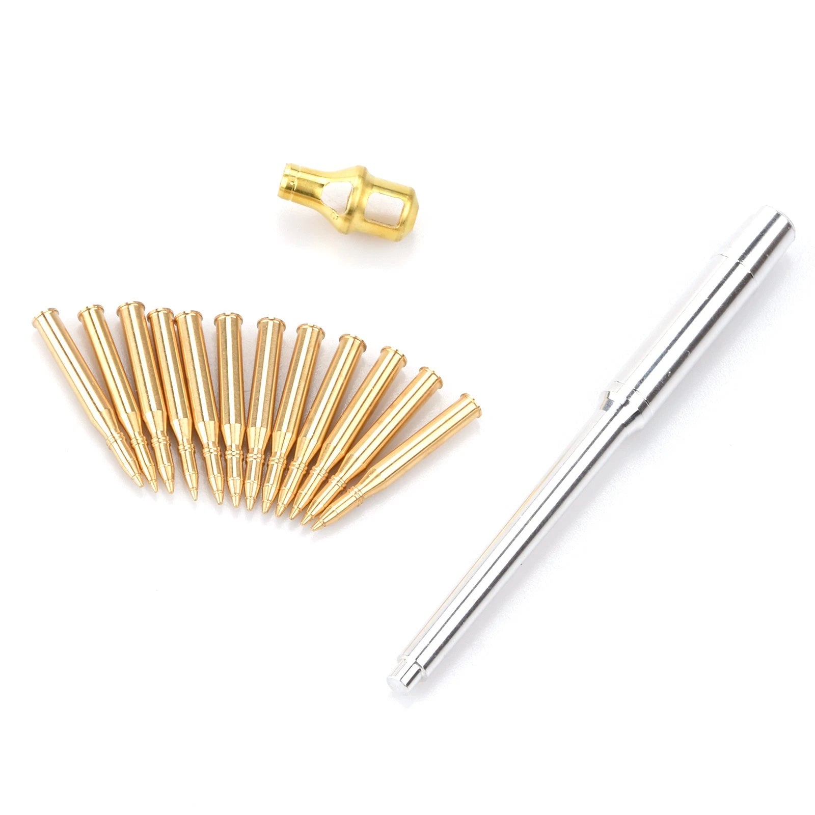 Metal Barrel & Brass Shells Set For Tamiya 35216/35227 1/35 German