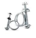 Double Wire Hose Clip Pond Pipe Hose Clamps For Ribbed Tube Fastener Single Pack