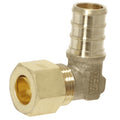 XFITTING 1/2" PEX B X 3/8" Compression Elbow