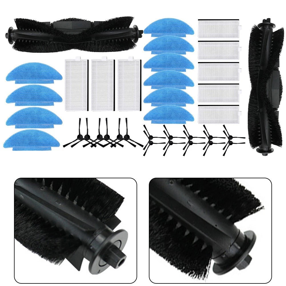 Robot Vacuum Cleaner Mop Pads Filter Set Compatible With For Conga