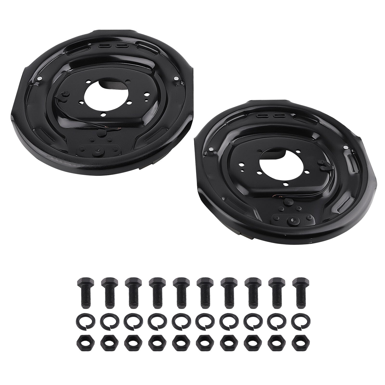 Driver Passenger Side 12" X 2" Electric Trailer Brake Assembly For