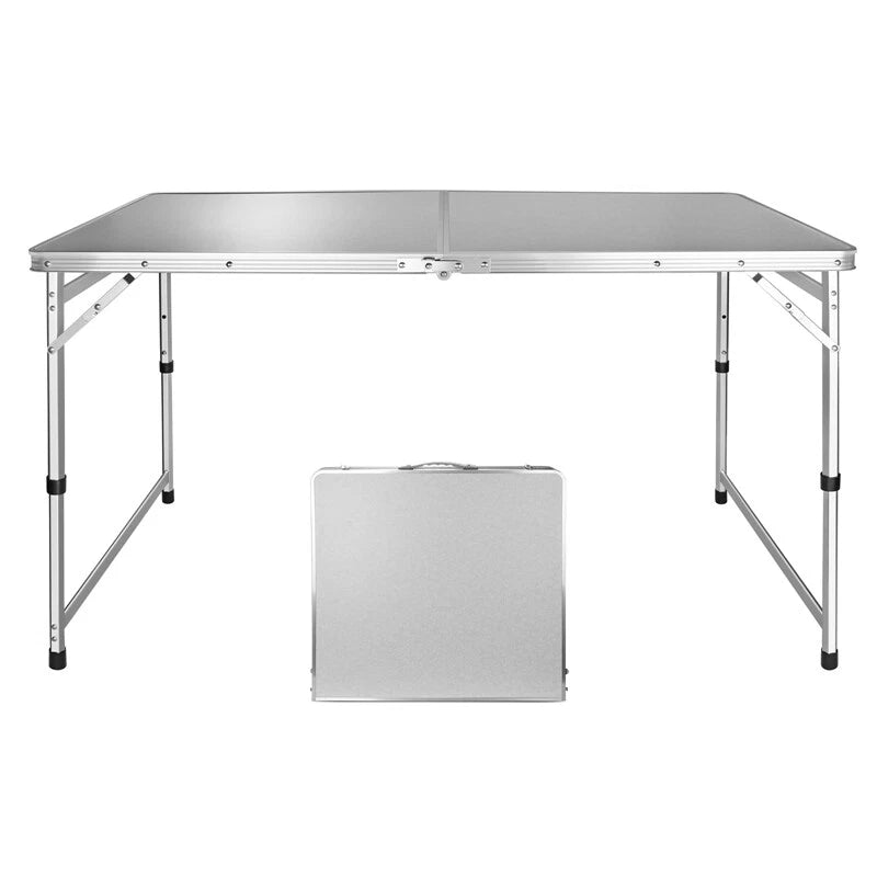 Folding Camping Table Portable Lightweight Outdoor Table with Adjustable Legs US