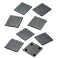 8 pc Set Grey Slate Coaster Drinks Cups Coasters Natural Square Drink Placemats