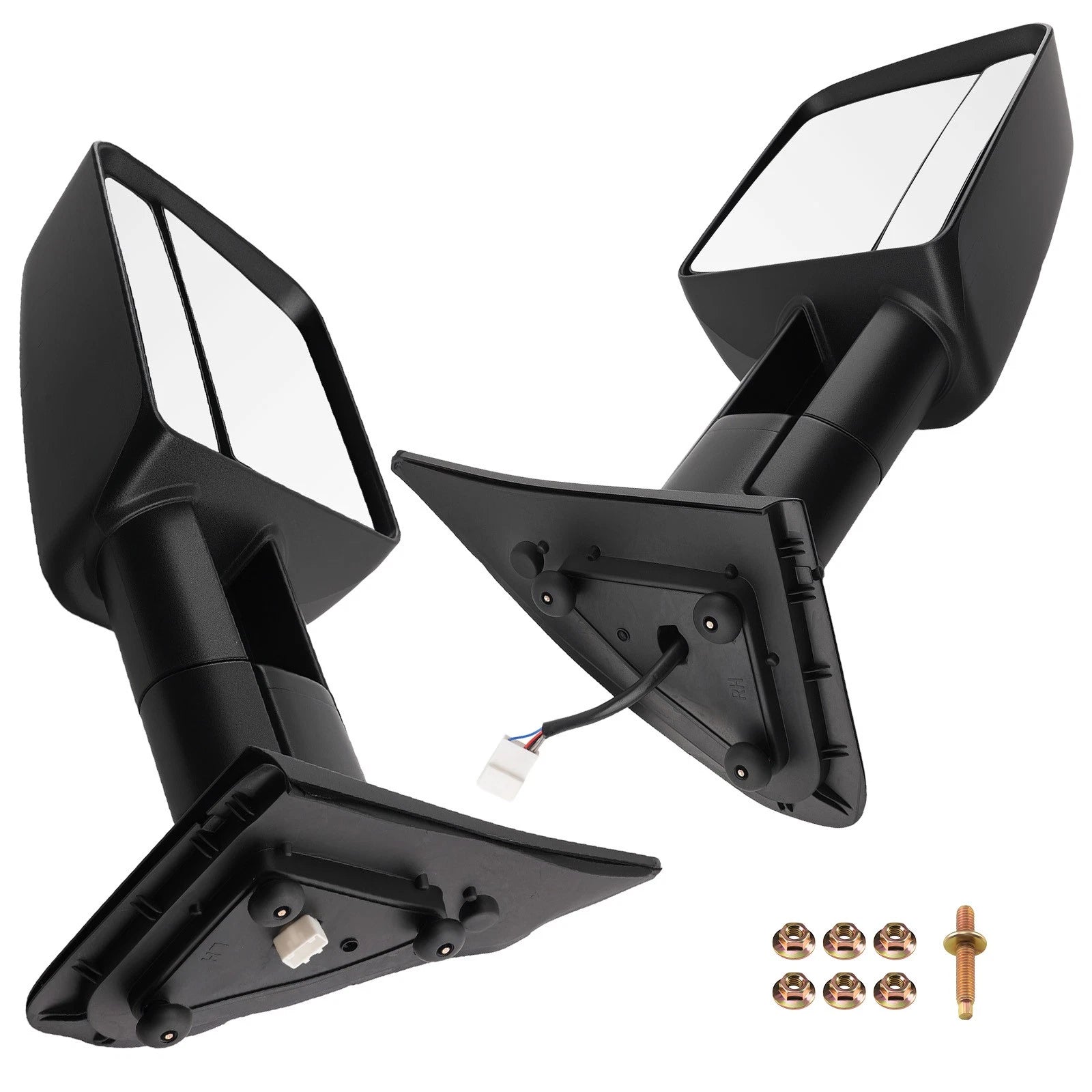 Power Side Mirror for Toyota Sequoia 2007-2017 TO1320243PFM Heated Black